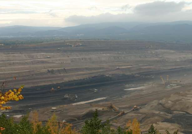 Výhled na důl Maxim Gorkij Výhled na důl Maxim Gorkij