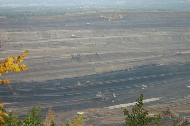 Výhled na důl Maxim Gorkij Výhled na důl Maxim Gorkij