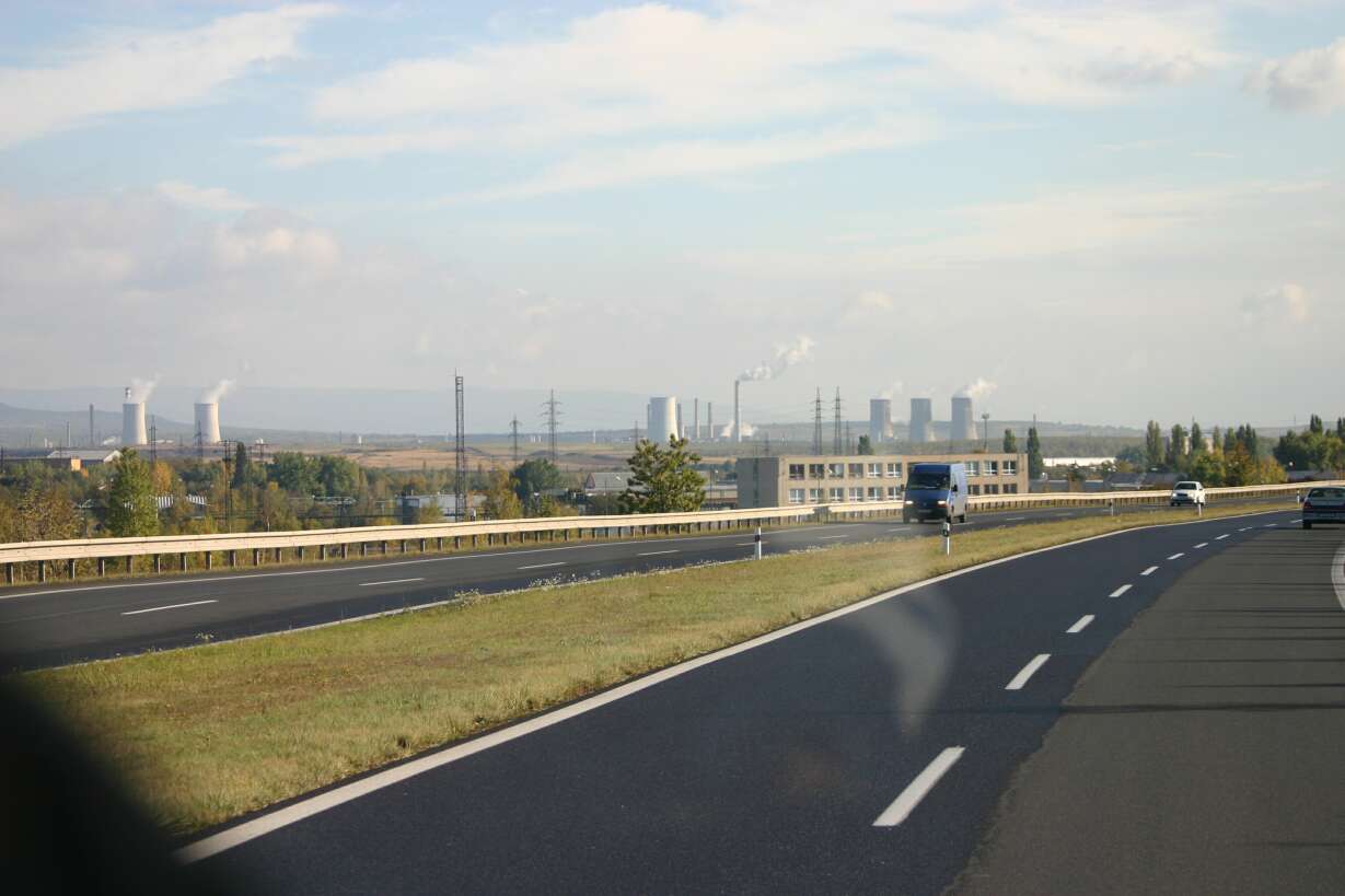 Výhled na Chemické závody Litvínov